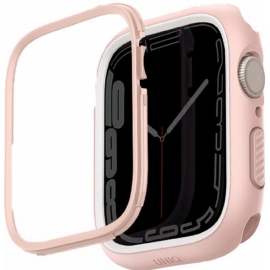 Uniq Moduo case for Apple Watch 4/5/6/7/8/9/SE/SE2 44/45mm pink-white
