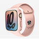 Uniq Moduo case for Apple Watch 4/5/6/7/8/9/SE/SE2 44/45mm pink-white