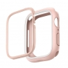 Uniq Moduo case for Apple Watch 4/5/6/7/8/9/SE/SE2 44/45mm pink-white