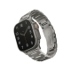 UNIQ Strap Osta Apple Watch 42/44/45/ 49mm Series 1/2/3/4/5/6/7/8/SE/SE2/Ultra Stainless Steel - titanium silver