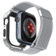 SPIGEN METAL FIT ”PRO” APPLE WATCH 4 / 5 / 6 / 7 / 8 / 9 / SE (44 / 45 MM) SILVER