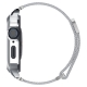 SPIGEN METAL FIT ”PRO” APPLE WATCH 4 / 5 / 6 / 7 / 8 / 9 / SE (44 / 45 MM) SILVER