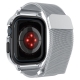 SPIGEN METAL FIT ”PRO” APPLE WATCH 4 / 5 / 6 / 7 / 8 / 9 / SE (44 / 45 MM) SILVER
