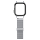 SPIGEN METAL FIT ”PRO” APPLE WATCH 4 / 5 / 6 / 7 / 8 / 9 / SE (44 / 45 MM) SILVER