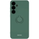 Spacecase Silicone Ring Holder Samsung Galaxy S24 Plus - Dark Green
