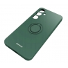 Spacecase Silicone Ring Holder Samsung Galaxy S24 Plus - Dark Green