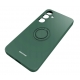 Spacecase Silicone Ring Holder Samsung Galaxy S24 Plus - Dark Green