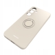 Spacecase Silicone Ring Holder Samsung Galaxy S24 Plus - Bone