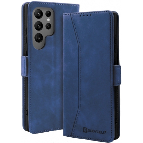 Bodycell Book Case Samsung Galaxy S24 Ultra - Blue