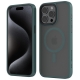 Spacecase Hybrid MagSafe Apple iPhone 15 Pro Max - Dark Green