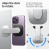 Spigen S312 OneTap MagFit Monitor / Laptop Magnetic Mount  MagSafe - Silver