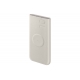 Samsung Fast External Wireless Battery Pack 25W Type C 10.000mAh Beige