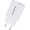 Riversong Travel Adapter SafeKub D2 2.4A Dual USB White