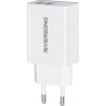 Riversong Travel Adapter SafeKub D2 2.4A Dual USB White