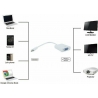 POWERTECH αντάπτορας USB Type-C σε VGA PTH-034, Full HD, Λευκό