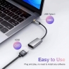 POWERTECH αντάπτορας USB-C σε HDMI CAB-UC086, 4K/60Hz, Γκρι