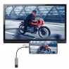 POWERTECH αντάπτορας USB-C σε HDMI CAB-UC086, 4K/60Hz, Γκρι