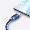 Baseus Crystal Shine Series Cable USB to Type-C 100W 1.2m Blue