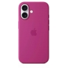 Apple iPhone 16 Silicone Case with MagSafe Fuchsia