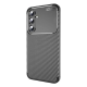 Techsuit CarbonFiber Silicone Cover Samsung Galaxy A16 - Black