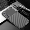 Techsuit CarbonFiber Silicone Cover Samsung Galaxy A16 - Black