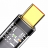 Baseus Explorer Series Auto Power-Off Fast Charging Data Cable USB to Type-C 100W 1m Black