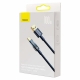 Baseus Explorer Series Auto Power-Off Fast Charging Data Cable USB to Type-C 100W 1m Blue