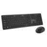POWERTECH set ποντίκι & πληκτρολόγιο PT-1189, ασύρματο, 1600DPI, μαύρο