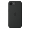 Apple iPhone 16e Silicone Case Black