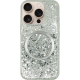 Vivid Magsafe Glitter Case Apple iPhone 16 Pro Silver
