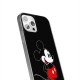 Disney Case Apple iPhone 15 Pro Mickey Full Print Smiley Black