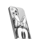 Disney Case Apple iPhone 15 Pro Minnie Partial Print Sketch Transparent