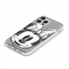 Disney Case Apple iPhone 15 Pro Minnie Partial Print Sketch Transparent
