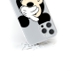 Disney Case Apple iPhone 15 Pro Mickey Partial Print Hiding Transparent