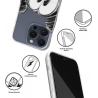 Disney Case Apple iPhone 15 Pro Mickey Partial Print Sketch Transparent