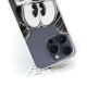 Disney Case Apple iPhone 15 Pro Mickey Partial Print Sketch Transparent
