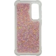 Vivid Liquid Glitter Case Samsung Galaxy A55 5G Rose Gold