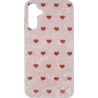 Vivid Heart Glitter Case Samsung Galaxy A55 5G Clear/Red