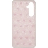 Vivid Heart Glitter Case Samsung Galaxy A55 5G Clear/Red