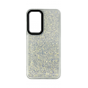 Vivid Glitter Shine Case Samsung Galaxy A55 5G Silver