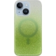 Vivid Magsafe Glitter Shine Case Apple iPhone 15 Plus Green