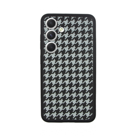 Vivid Carbon Fiber Case Samsung Galaxy S24 Grey/Black