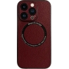 Vivid Magsafe Leather Case Apple iPhone 13 Pro Purple