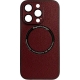Vivid Magsafe Leather Case Apple iPhone 13 Pro Purple