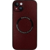 Vivid Magsafe Leather Case Apple iPhone 14 Purple