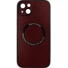 Vivid Magsafe Leather Case Apple iPhone 14 Purple