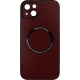 Vivid Magsafe Leather Case Apple iPhone 14 Purple