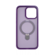 Vivid Magsafe Ring Stand PC Case Apple iPhone 15 Pro Max Purple