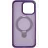Vivid Magsafe Ring Stand PC Case Apple iPhone 15 Plus Purple