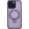 Vivid Magsafe Ring Stand PC Case Apple iPhone 15 Purple